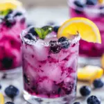 Blueberry Lemonade Vodka Smash