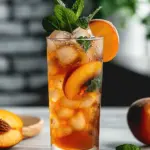Peach Iced Tea Fizz