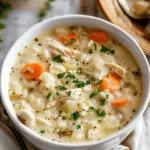 Creamy Chicken and Rice Soup