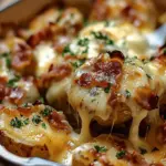 cheesy Mississippi Mud Potatoes