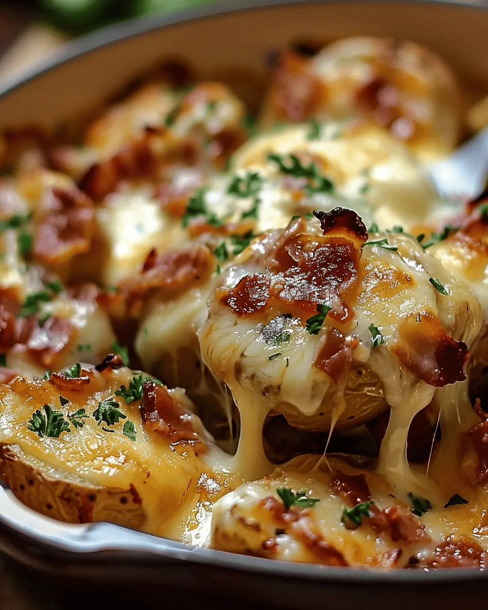 Cheesy Mississippi Mud Potatoes: Decadent Turkey Bacon Delight