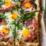 Baked Prosciutto and Egg Breakfast Tart