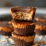 No Bake Peanut Butter Oat Cups