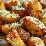 Crispy Crunchy Parmesan Potatoes