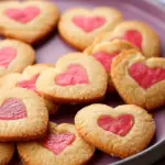 Slice and Bake Heart Cookies