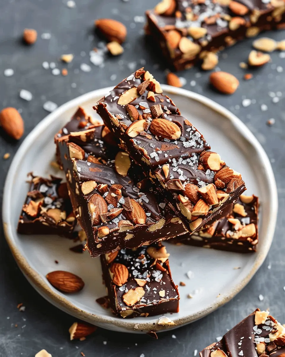 Dark Chocolate and Sea Salt Nut Bars: Indulgent Homemade Treats