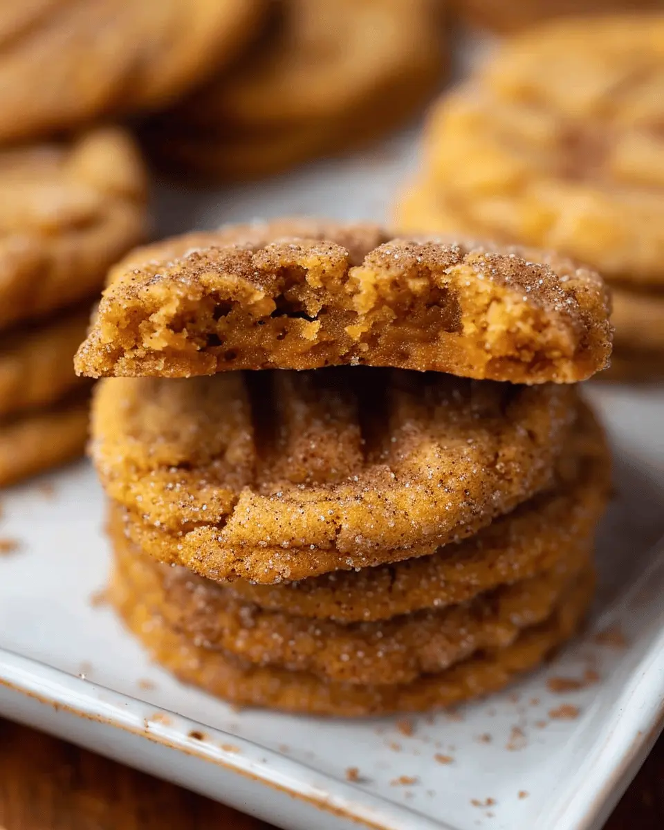 Chewy Pumpkin Snickerdoodle Cookies: A Cozy Fall Delight