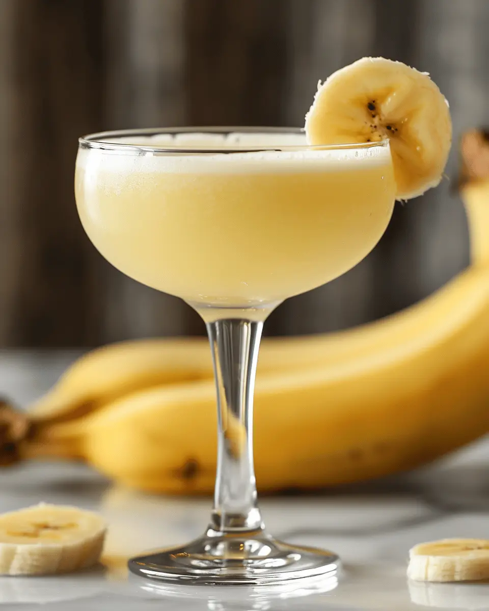 Creamy Banana Daiquiri: The Best Indulgent Twist on a Classic