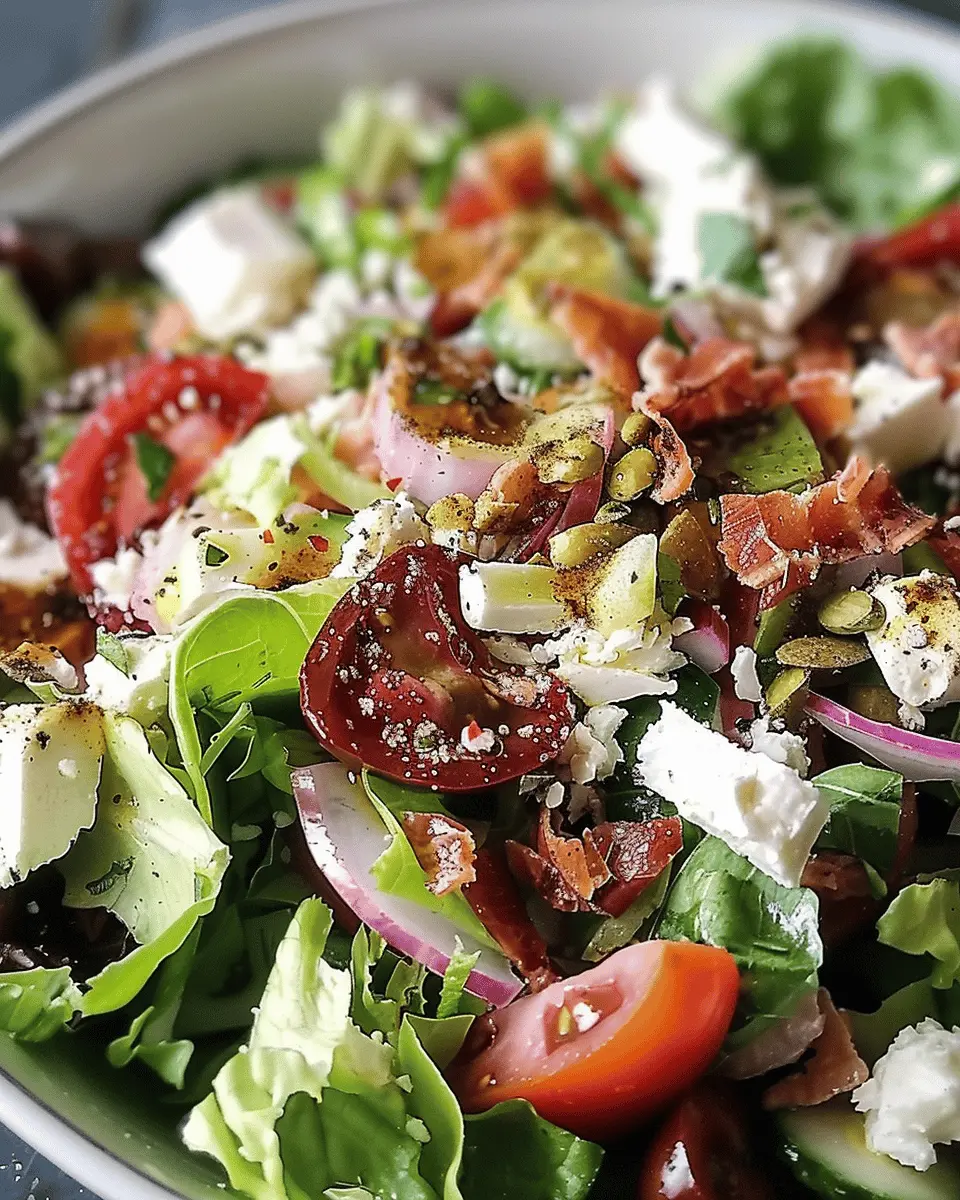 The Best Salad I’ve Ever Eaten: A Fresh Twist with Turkey Bacon