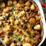 Cheesy Ground Beef and Potatoes