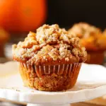 Small Batch Apple Pumpkin Streusel Muffins