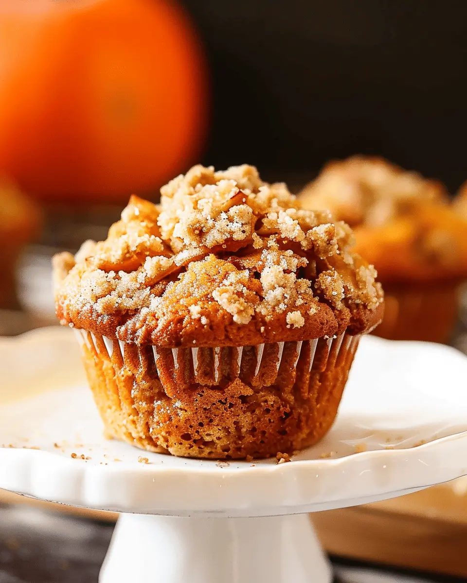 Small Batch Apple Pumpkin Streusel Muffins for Cozy Mornings