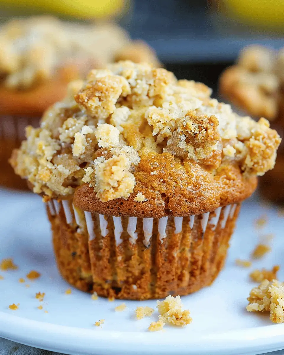 Banana Crumb Muffins: The Best Homemade Treat You’ll Love