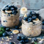 Blueberry Vanilla Overnight Oats
