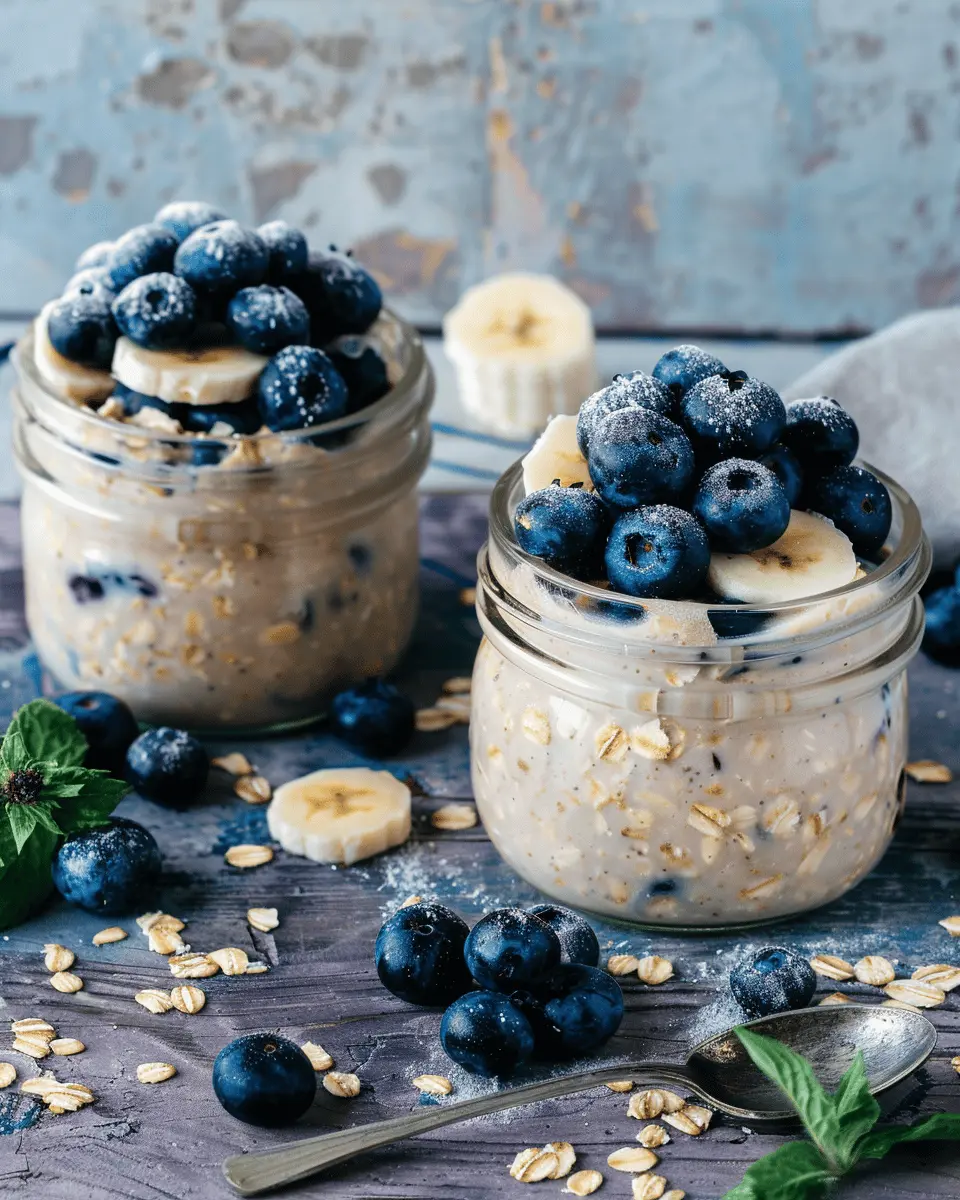 Blueberry Vanilla Overnight Oats: The Easy Breakfast You’ll Love
