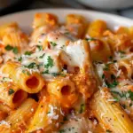 Creamy Tomato Garlic Rigatoni Pasta Recipe