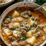 Cozy Italian Sausage and Potato Soup