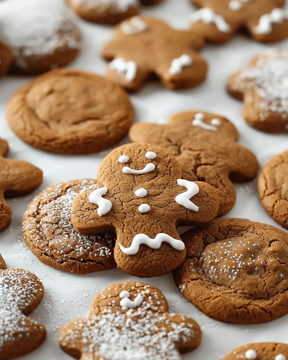 Soft and Chewy Gingerbread Cookie Recipe: A Cozy Holiday Treat