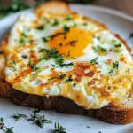 Cheesy Egg Toast
