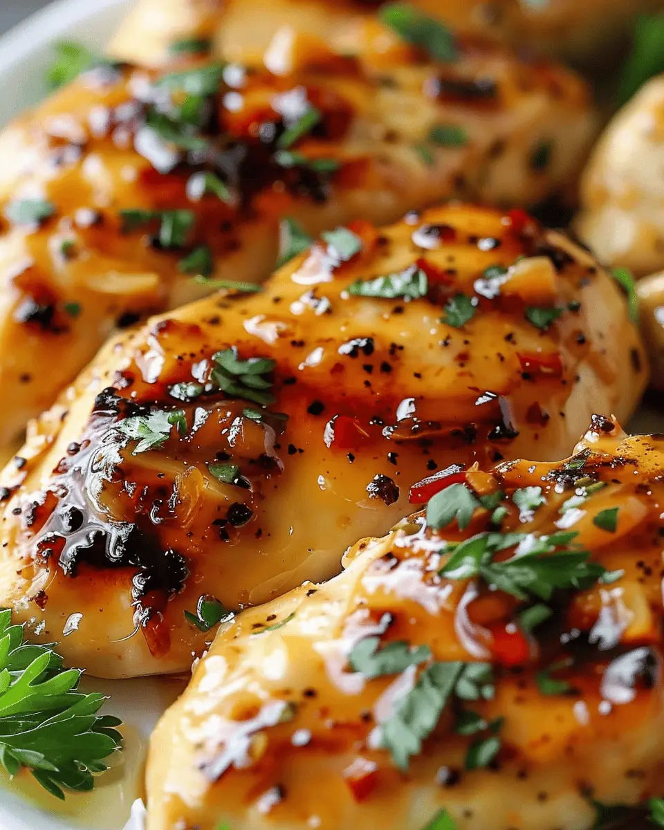 Honey Garlic Chicken Breasts: Juicy and Easy Comfort Food Delight