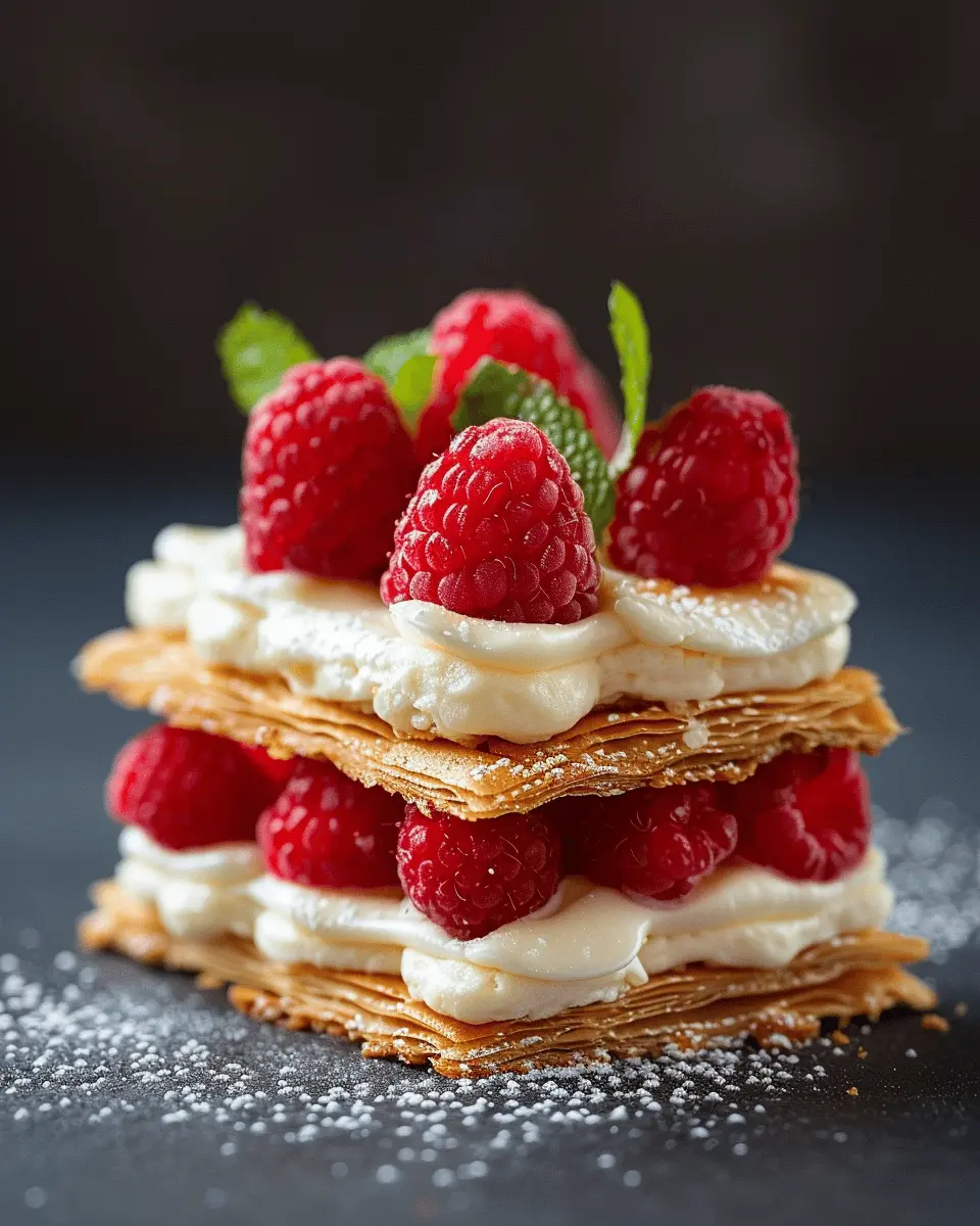 Raspberry Mille-Feuille Cookies: Easy Indulgence for Home Chefs