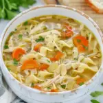 Crockpot Chicken Noodle Soup