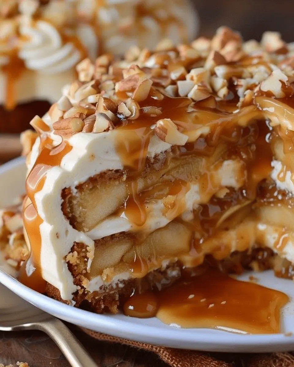Caramel Apple Toffee Cake: The Best Indulgent Fall Dessert