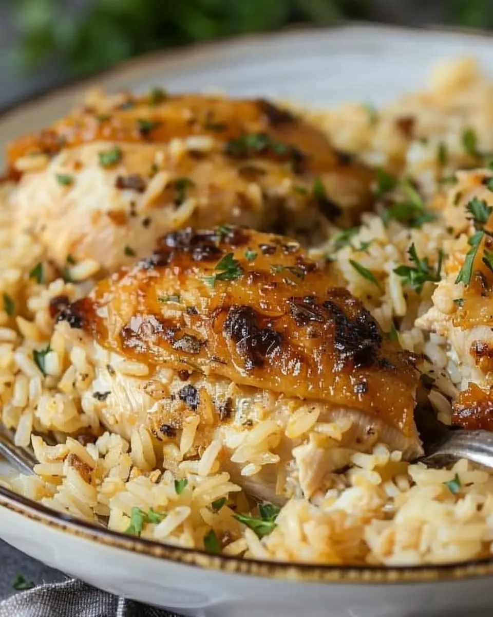 No-Peek Chicken and Rice: The Easy Comfort Meal You’ll Love