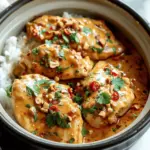 Crockpot Thai Peanut Chicken