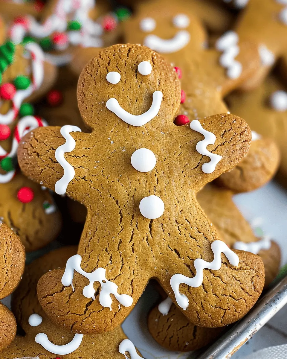 Gingerbread Men Cookies: Easy and Delightful Holiday Treats