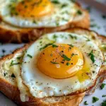 Air Fryer Egg and Cheese Toast