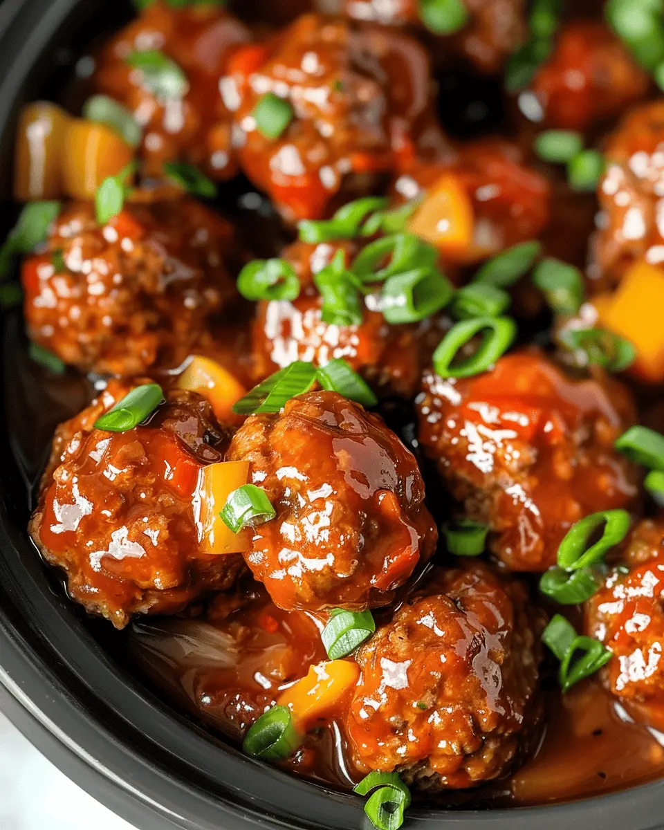 Dump and Go Sweet and Sour Meatballs: Easy Family-Favorite Delight