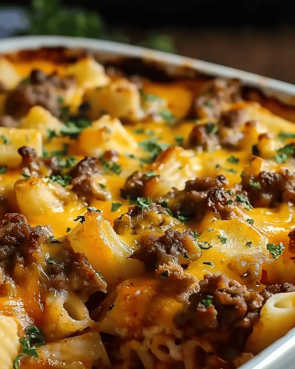 Hobo Casserole: Easy Comfort Food with Turkey Bacon and Chicken Ham