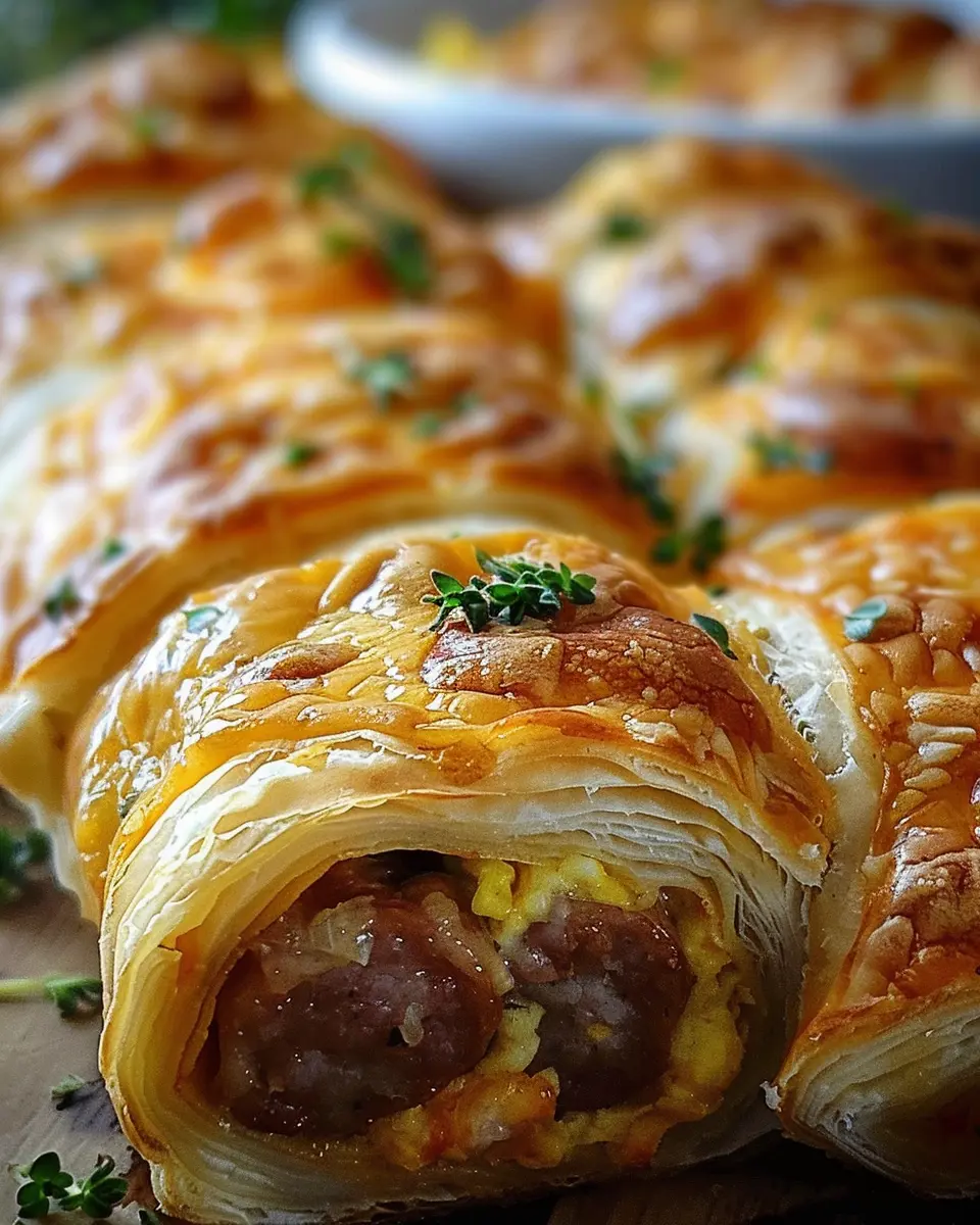 Sausage Egg Cheese Roll-Ups: Easy Turkey Bacon Breakfast Delight