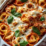 Cheesy Baked Tortellini