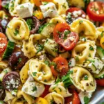 Greek Tortellini Pasta Salad