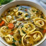 Chicken Tortellini Soup