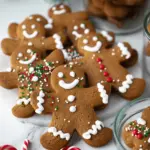 Soft & Chewy Gingerbread Men Cookies