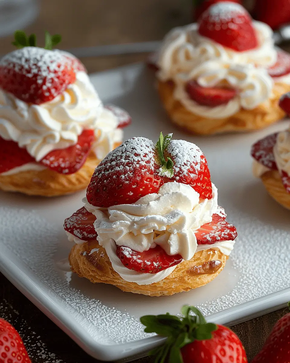 Strawberry Cream Puffs: The Best Indulgent Dessert Recipe