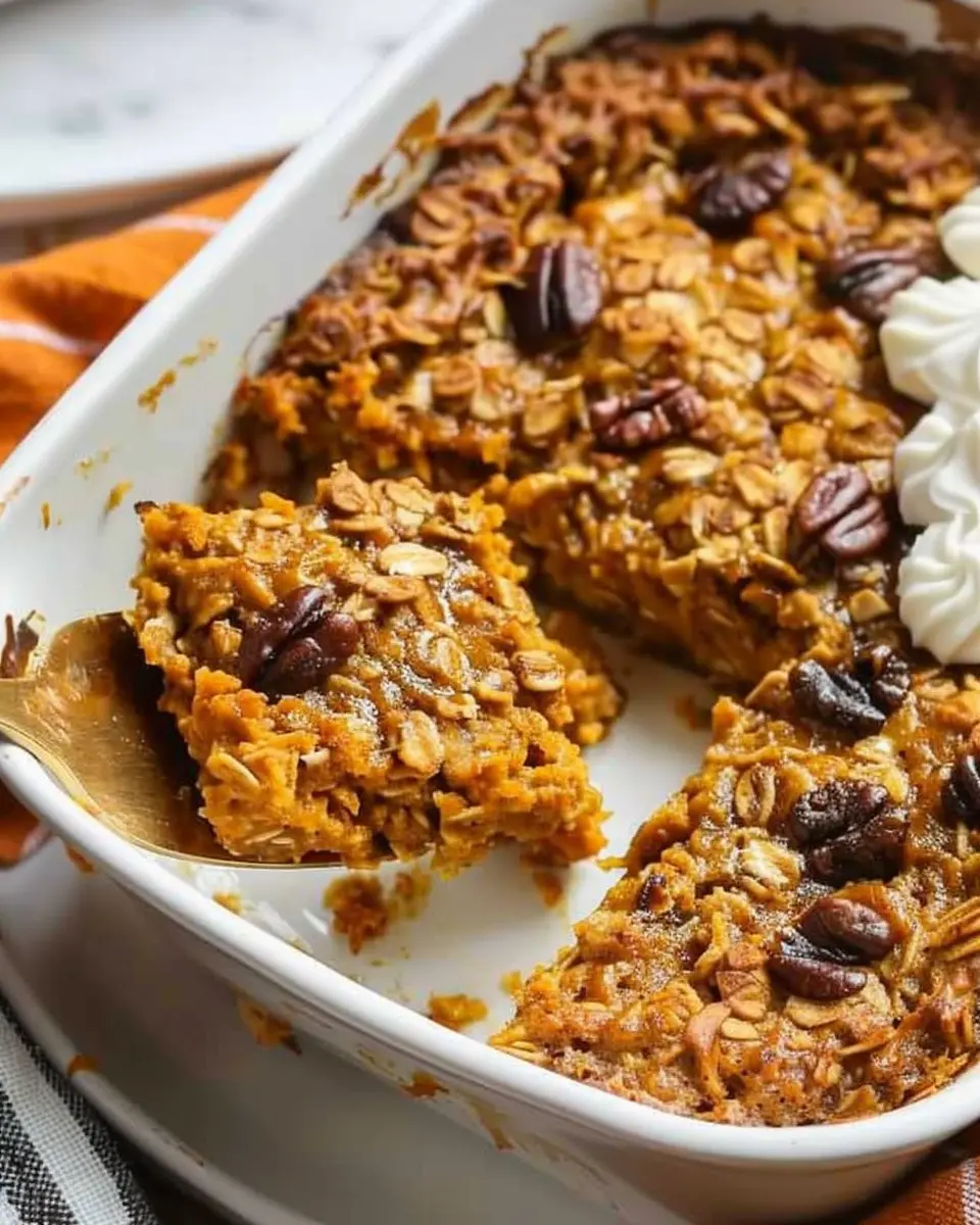 Pumpkin Baked Oatmeal: Easy Recipe for Cozy Mornings