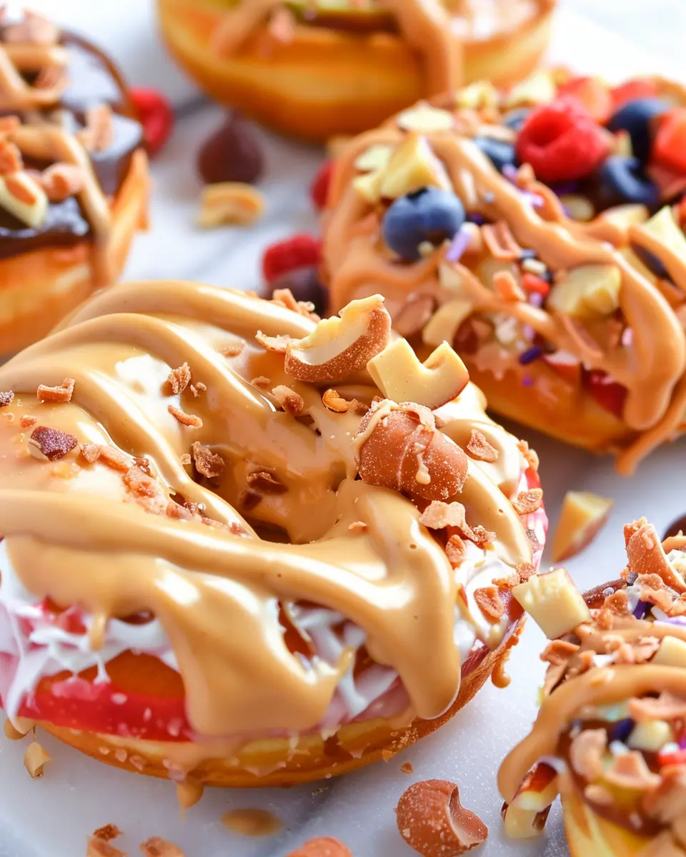 Donut Apples with Peanut Butter: A Deliciously Healthy Twist