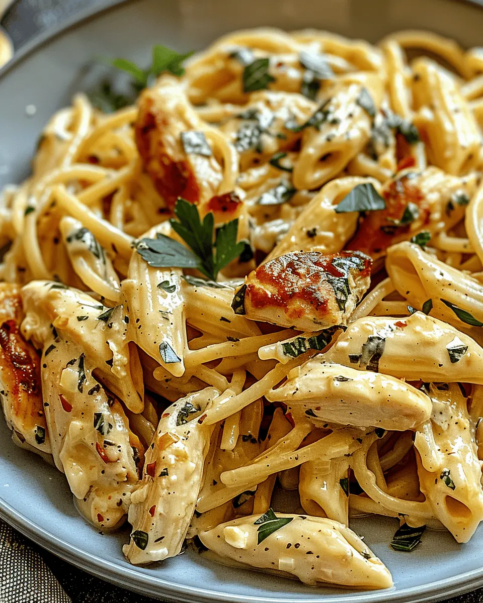 Marry Me Chicken Pasta Recipe: Indulgent Comfort Food Delight