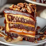 Turtle Caramel Cake