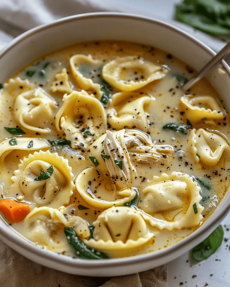 Chicken Tortellini Soup: Easy Comfort Food for Cozy Nights