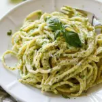 Easy 10-Minute Creamy Pesto Pasta