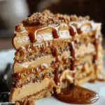 Gooey Coffee Caramel Cake