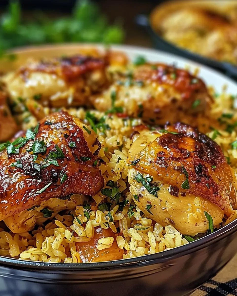 Forgotten Chicken and Rice: A Cozy, Flavorful Meal for Everyone