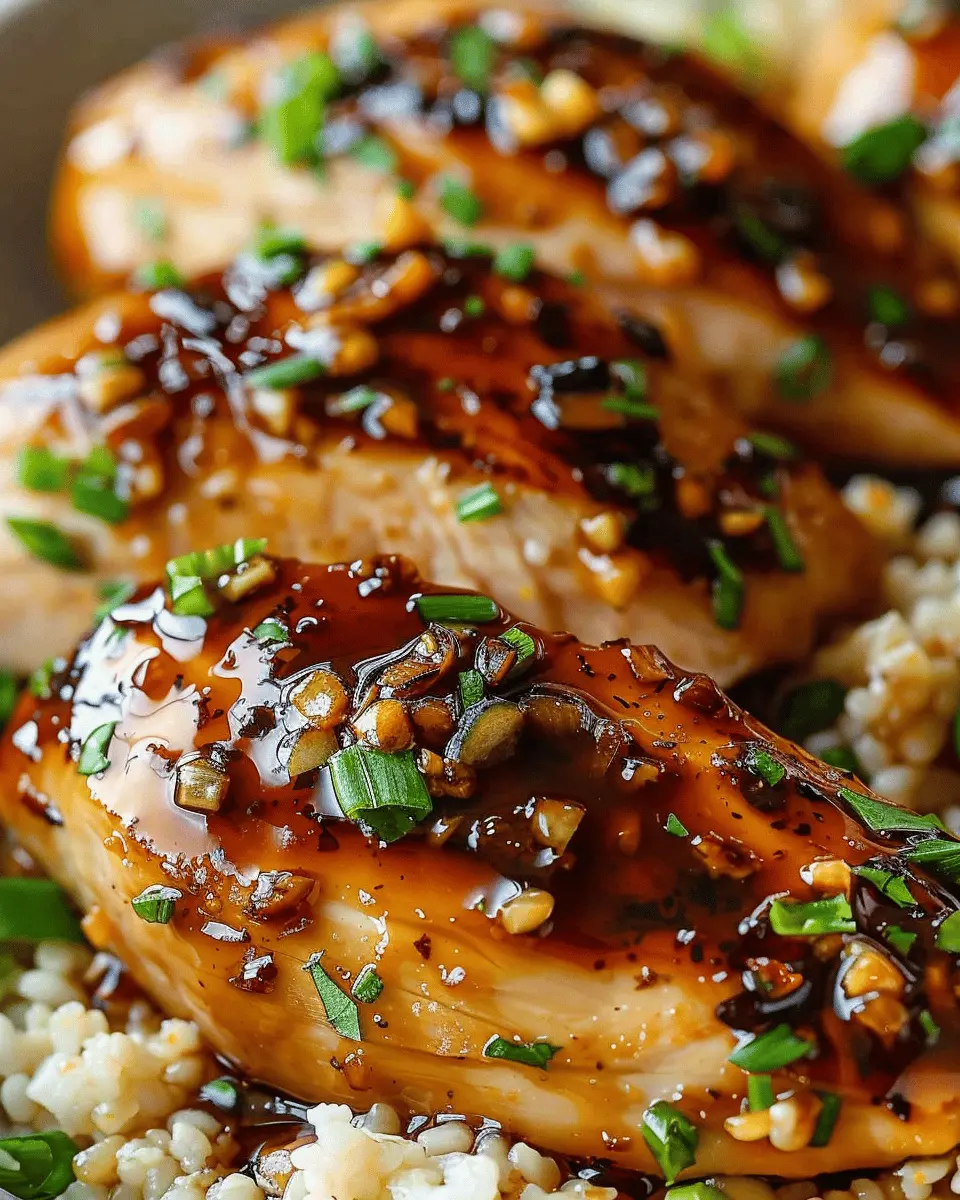 Honey Garlic Chicken Breasts: Juicy Recipe for Homemade Delight