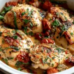 Crockpot Tuscan Chicken