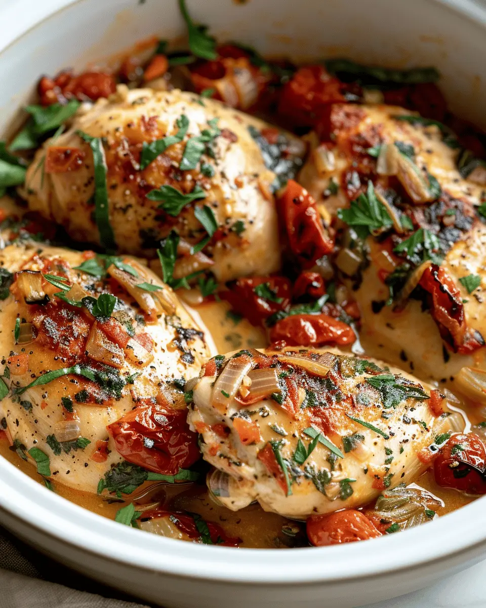 Crockpot Tuscan Chicken: Easy Comfort Food with Turkey Bacon